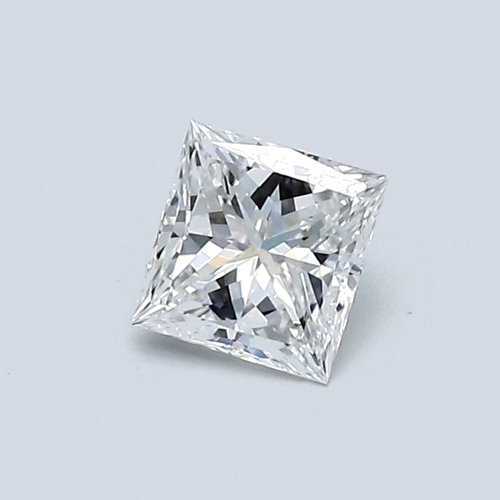 0.52 carat D-VS1 Natūralus Princess Deimantas (1)
