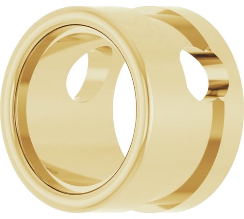 Pakabukas „Solitaire“ 585 Geltonojo Aukso Round 6.2mm (2)