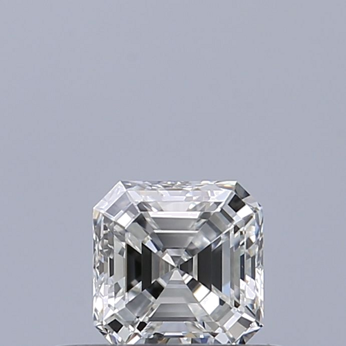0.32 carat F-VVS1 Natūralus Asscher Deimantas (1)
