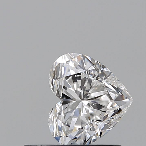0.52 carat E-SI1 Natūralus Heart Deimantas (1)