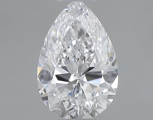 0.45 carat D-VS1 Natūralus Pear Deimantas (1)
