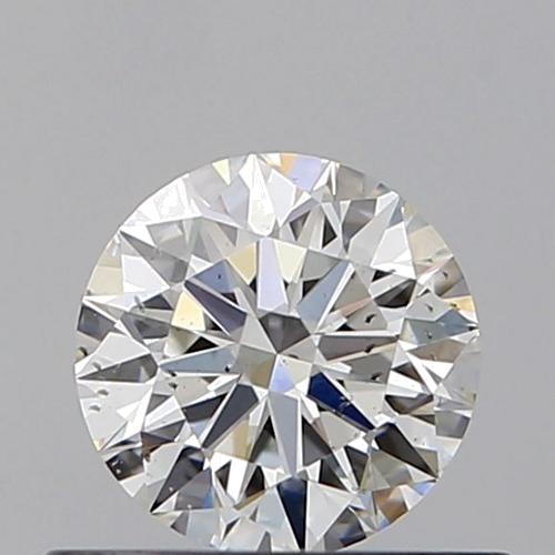 0.49 carat G-SI2 Excellent cut Natūralus Round Deimantas (1)