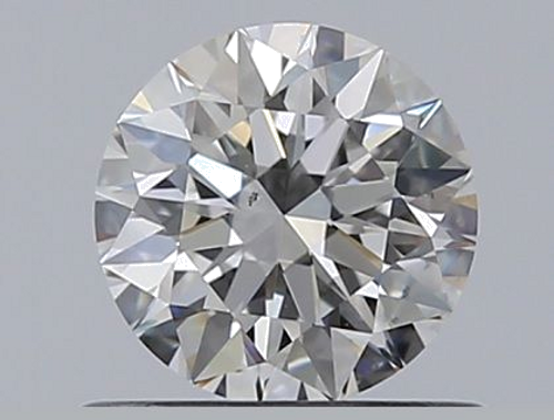 0.52 carat F-SI1 Excellent cut Natūralus Round Deimantas (1)