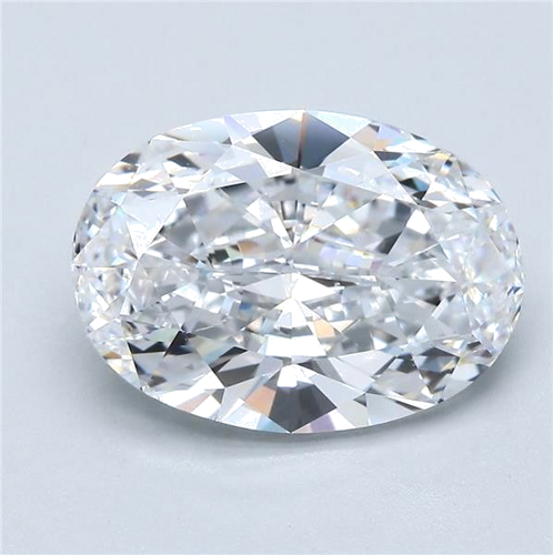 5.02 carat D-VS2 Natūralus Oval Deimantas (1)