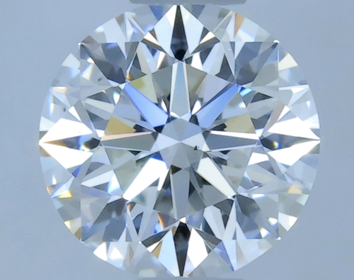 0.5 carat F-VS2 Excellent cut Natūralus Round Deimantas (1)