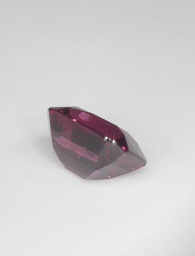 5.86 carat PINK STEP cut Cushion Garnet (1)