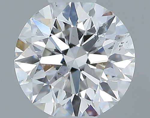0.35 carat E-SI2 Excellent cut Natūralus Round Deimantas (1)