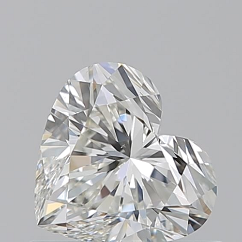 0.7 carat I-VS2 Natūralus Heart Deimantas (1)