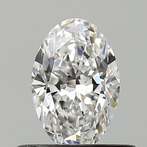 0.5 carat D-VS1 Natūralus Oval Deimantas (1)