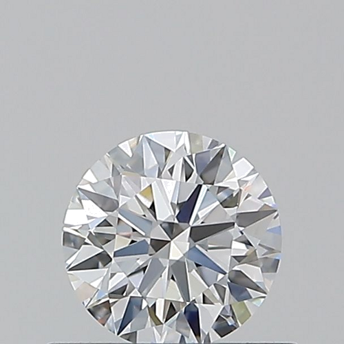 0.51 carat D-VVS2 Excellent cut Natūralus Round Deimantas (1)