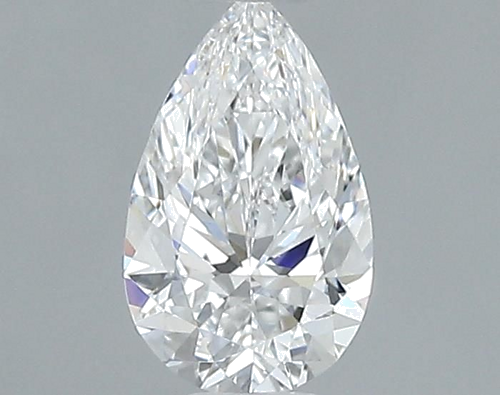 0.31 carat E-VVS1 Natūralus Pear Deimantas (1)