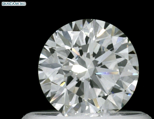 0.55 carat I-VVS1 Excellent cut Natūralus Round Deimantas (1)