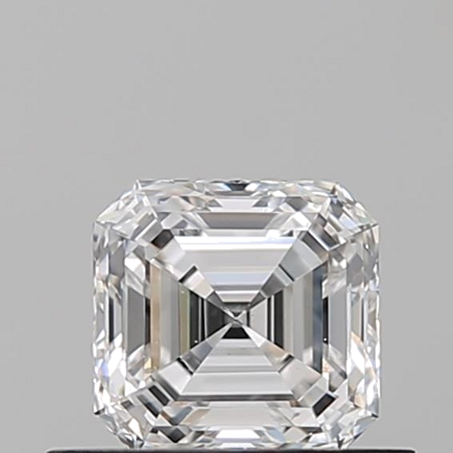 0.54 carat E-VS2 Natūralus Asscher Deimantas (1)