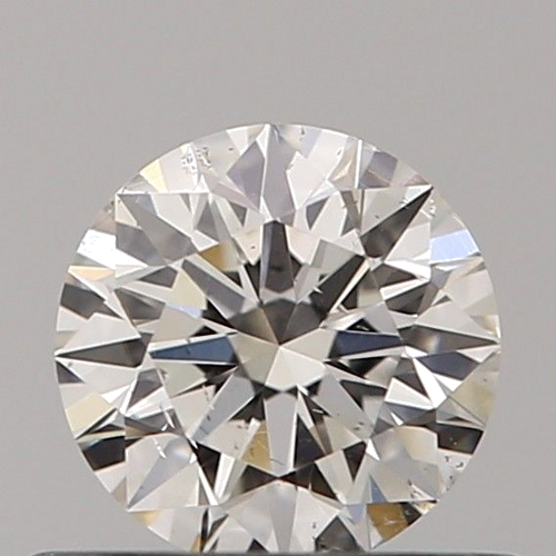 0.44 carat G-SI2 Excellent cut Natūralus Round Deimantas (1)