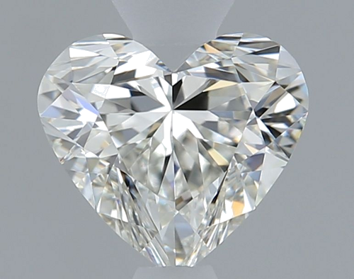 0.4 carat J-VVS2 Natūralus Heart Deimantas (1)