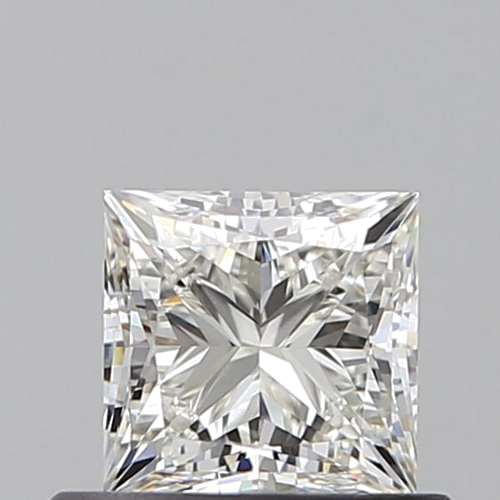 0.6 carat I-VS2 Natūralus Princess Deimantas (1)