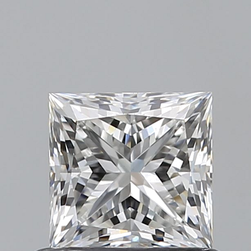 0.66 carat G-VS2 Natūralus Princess Deimantas (1)