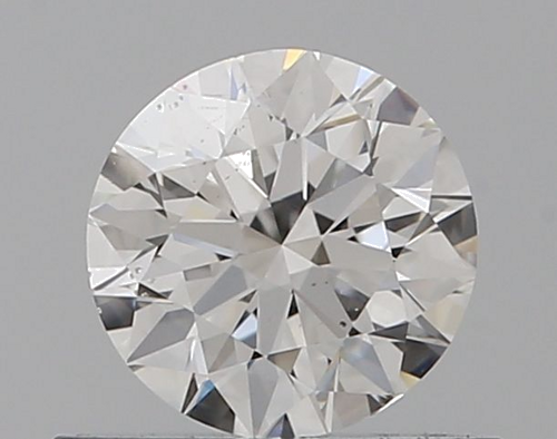 0.5 carat F-SI1 Very Good cut Natūralus Round Deimantas (1)