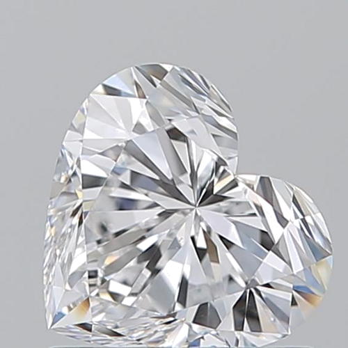 0.92 carat D-VS1 Natūralus Heart Deimantas (1)