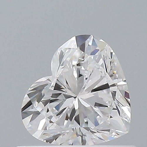 0.52 carat D-VS1 Natūralus Heart Deimantas (1)