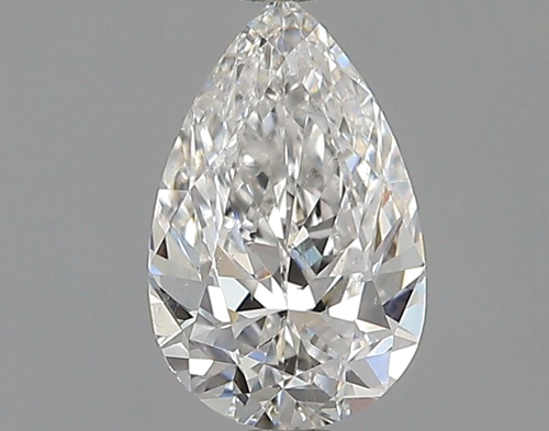 0.5 carat E-SI1 Natūralus Pear Deimantas (1)
