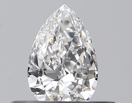 0.27 carat E-VS1 Natūralus Pear Deimantas (1)