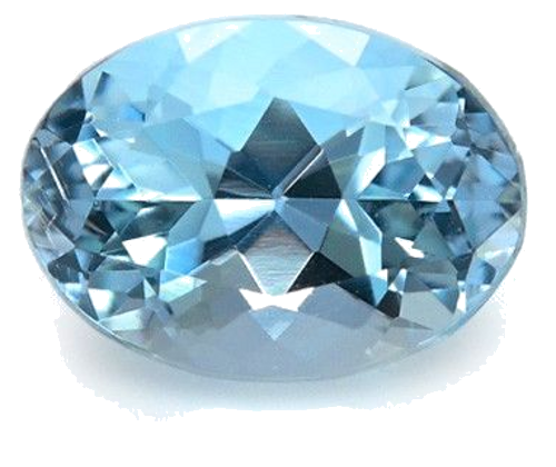 0.62 carat BLUE Oval Aquamarine (1)