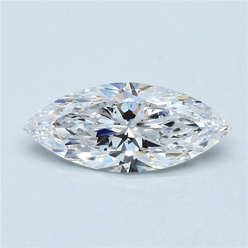 1.51 carat D-VS2 Natūralus Marquise Deimantas (1)