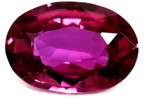 0.69 carat RED Oval Rubinas (1)