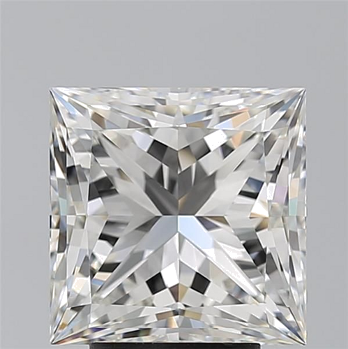 4.1 carat H-VVS2 Natūralus Princess Deimantas (1)