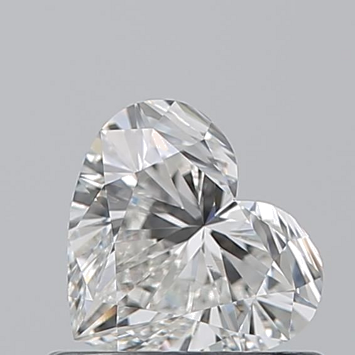 0.6 carat H-VS2 Natūralus Heart Deimantas (1)