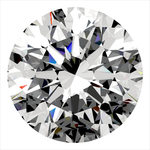 0.3 carat H-VS1 Excellent cut Natūralus Round Deimantas (1)
