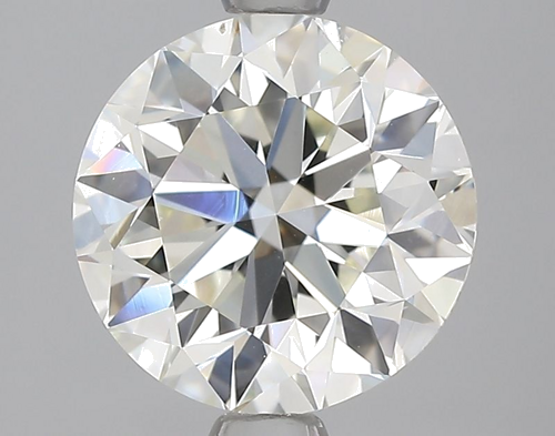 1.54 carat K-VVS2 Very Good cut Natūralus Round Deimantas (1)