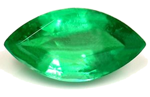 0.63 carat GREEN Marquise Smaragdas (1)