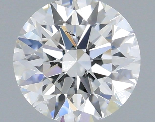 0.36 carat F-SI2 Excellent cut Natūralus Round Deimantas (1)