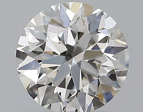 0.5 carat H-VVS2 Excellent cut Natūralus Round Deimantas (1)