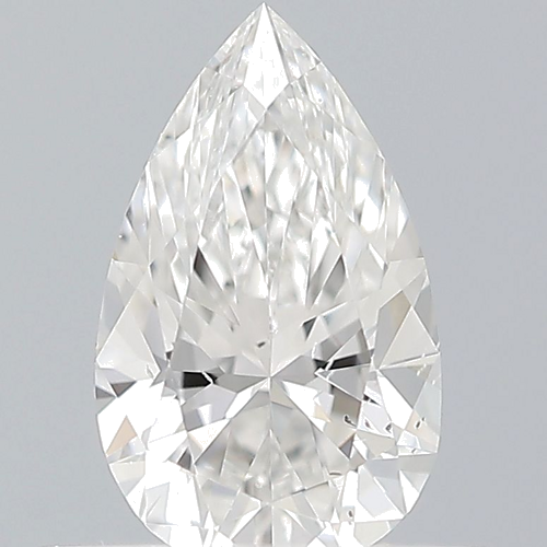 0.32 carat E-SI2 Natūralus Pear Deimantas (1)