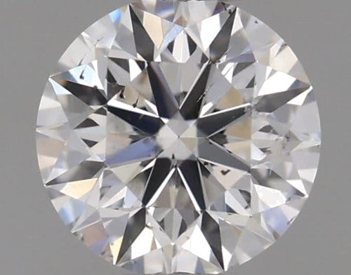 0.37 carat E-SI2 Excellent cut Natūralus Round Deimantas (1)