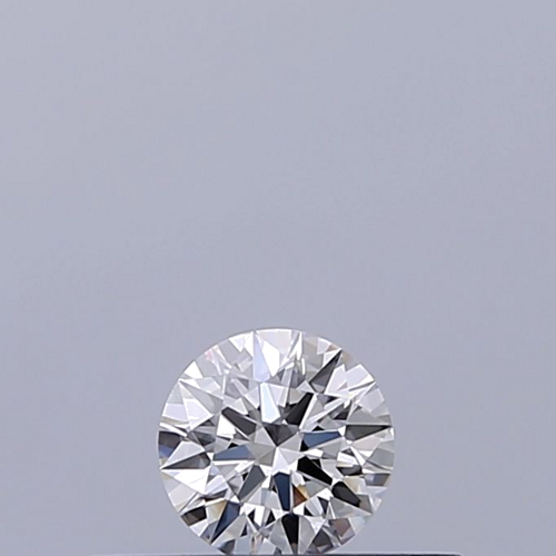 0.18 carat D-VVS1 Excellent cut Natūralus Round Deimantas (1)
