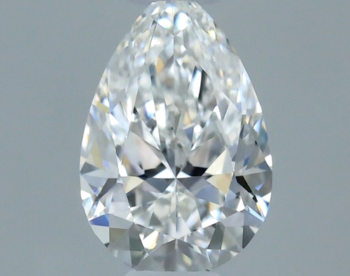 0.3 carat E-VVS1 Natūralus Pear Deimantas (1)