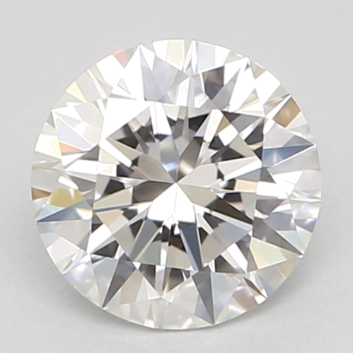 0.58 carat F-VVS1 Excellent cut Natūralus Round Deimantas (1)