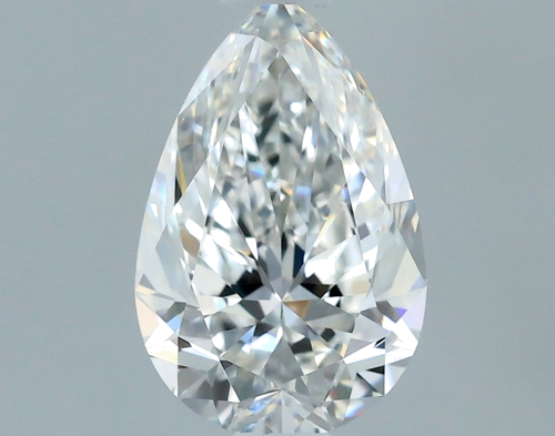0.7 carat G-VS1 Natūralus Pear Deimantas (1)