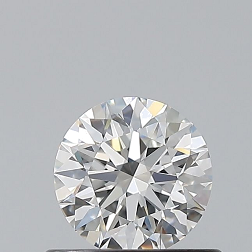 0.55 carat F-VVS1 Excellent cut Natūralus Round Deimantas (1)