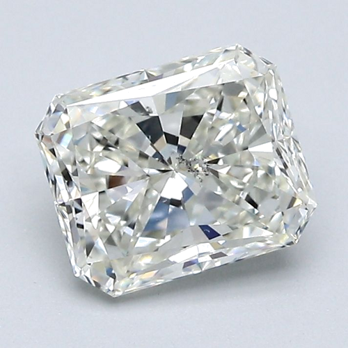 1.51 carat J-SI1 Natūralus Radiant Deimantas (1)