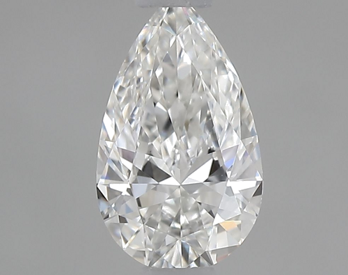 0.52 carat G-VVS2 Natūralus Pear Deimantas (1)