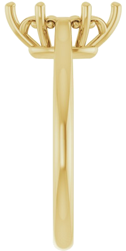 Sužadėtuvių Žiedas „Solitaire“ 10k yellow gold Marquise 10mm x 5mm (4)