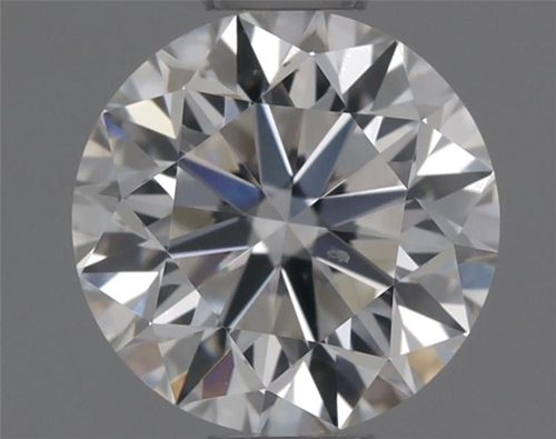 0.52 carat E-SI1 Very Good cut Natūralus Round Deimantas (1)