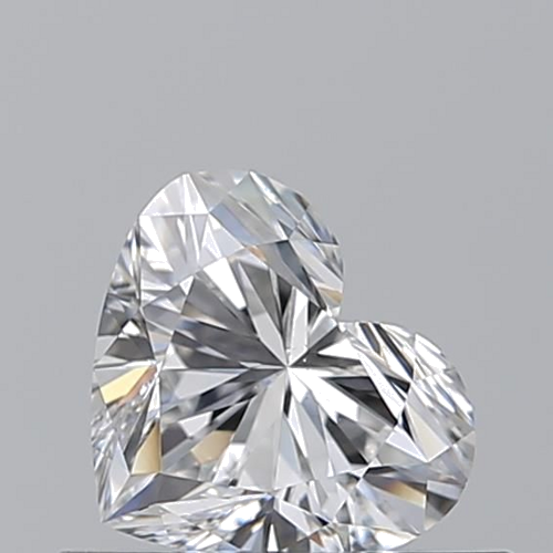 0.52 carat D-VS2 Natūralus Heart Deimantas (1)