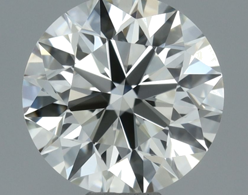 0.51 carat K-VVS2 Excellent cut Natūralus Round Deimantas (1)