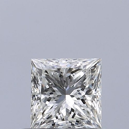 0.5 carat H-VS2 Natūralus Princess Deimantas (1)